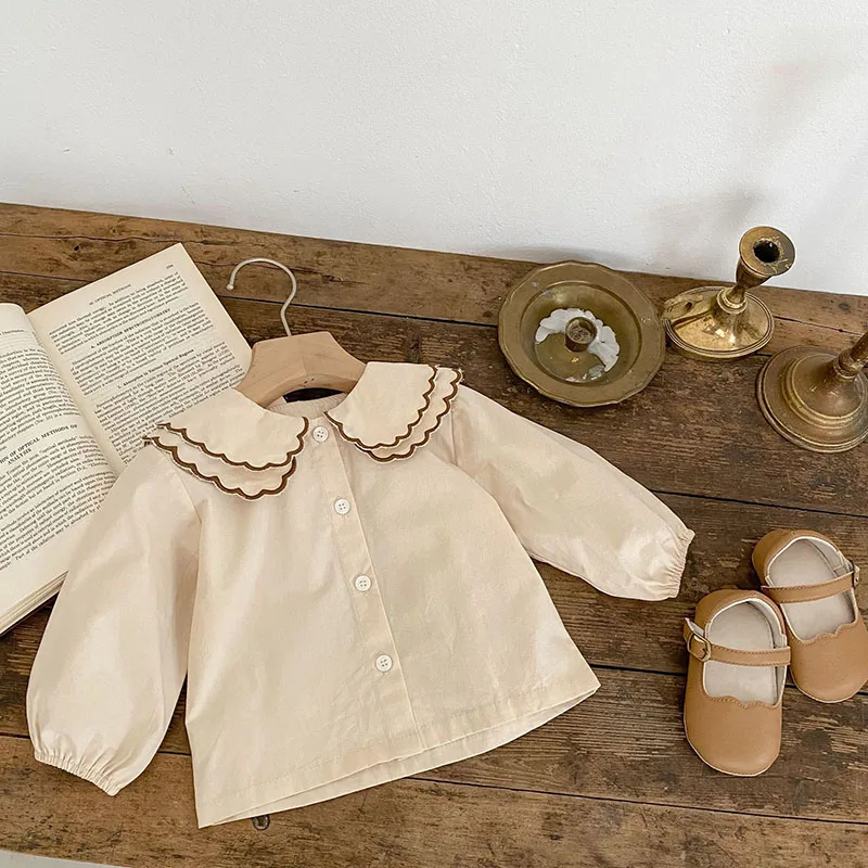 2024 primavera nuovo Set di abbigliamento per bambini camicetta e body per bambini 2 pezzi vestiti per neonati per ragazze - immagine 5