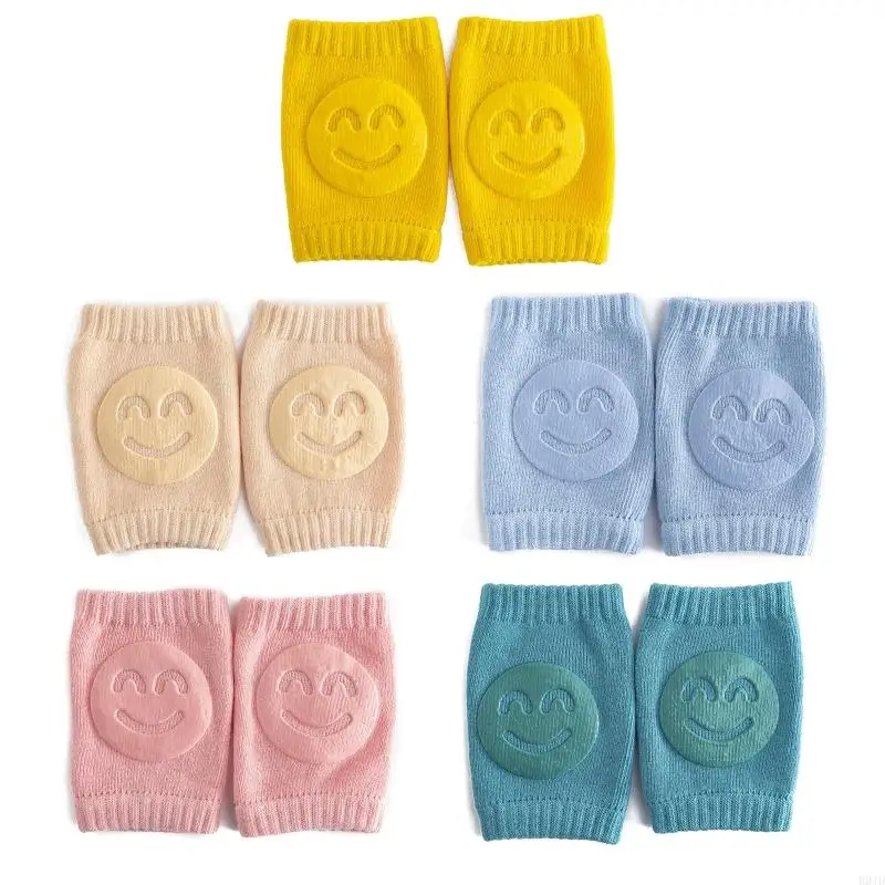 R9JD 1 Pair Baby Crawling Kneepads Infants Safety Elbow Cushion Toddlers Leg Warmer Knee Support Protector Kneecap