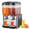 Commercial Beverage Dispenser 9.6 Gal Drink Dispenser,Food Grade Material Stainless Steel Slushy Machine Thermostat Controller 1