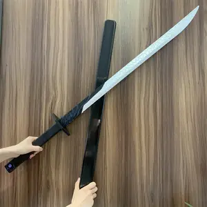 Samurai Real Steel Katanas, Brinquedos Periféricos Anime, One Piece Weapon, Espada  Mihawk Night Blade, Chaveiros Spade Vere, 15cm - AliExpress