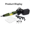 18W Mini Sanding Machine Model Polishing Machine DIY Model Mold Slot Electric Grinding Tool Speed Control Grinding Machine 1