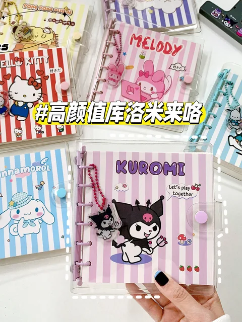 Sanrio Kuromi Notebook Kawaii My Melody Cartoon Cute Notepad Student School  Supplies Stationery Girls Toys Christmas Kids Gifts - AliExpress