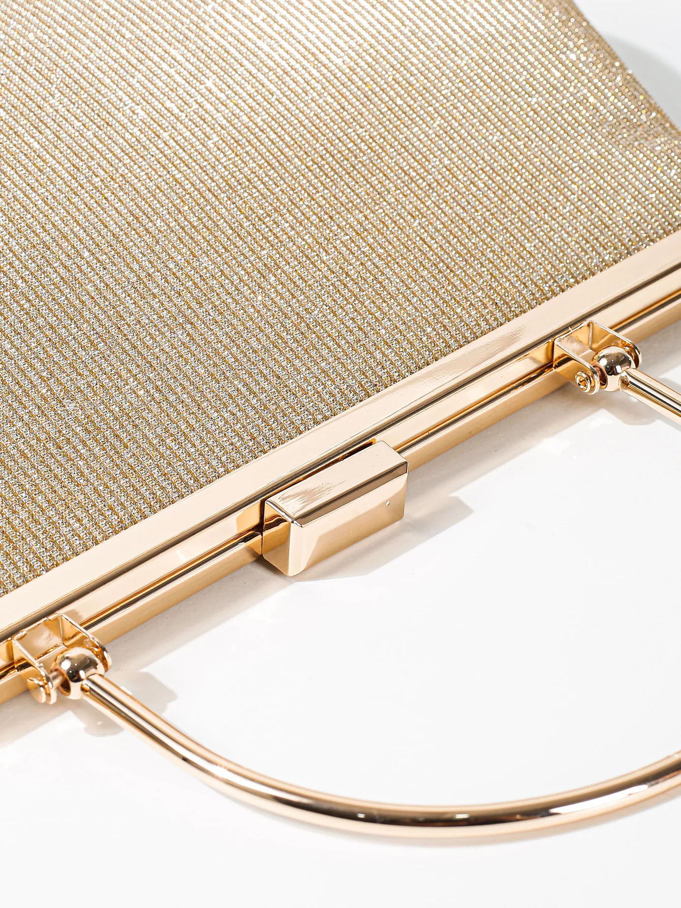 Glitzer Clutch Geldbörsen für Frauen Abend taschen Party Kupplungen Hochzeit Geldbörsen Prom Handtaschen mit plissiert – Detail 7