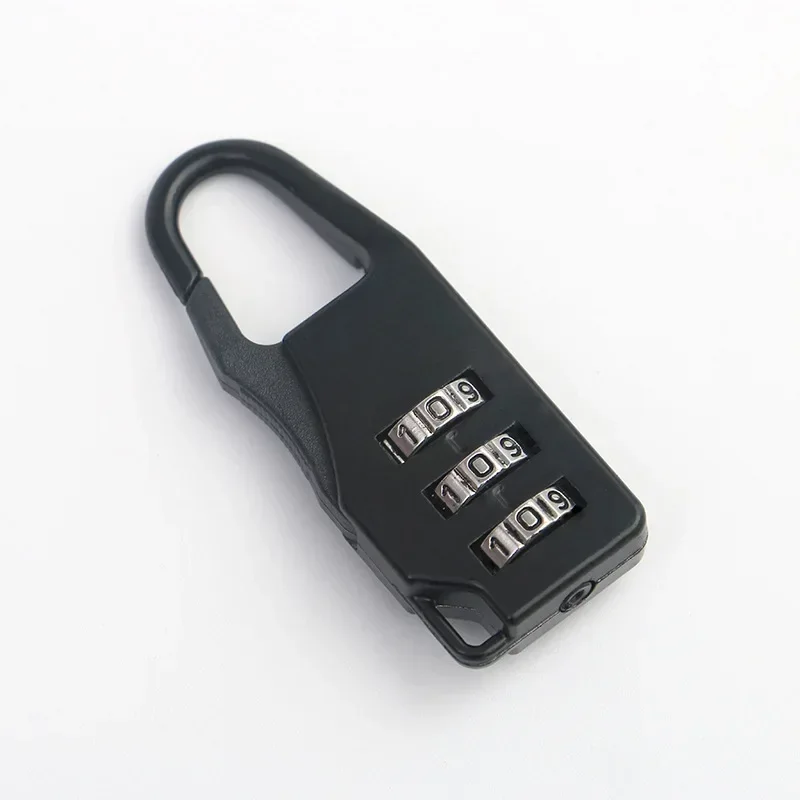 Combination Padlock 3 Digits Colorful Mini Password Code Combination Padlock Suitcase Luggage Travel Smart Lock Keyed Anti-thieft