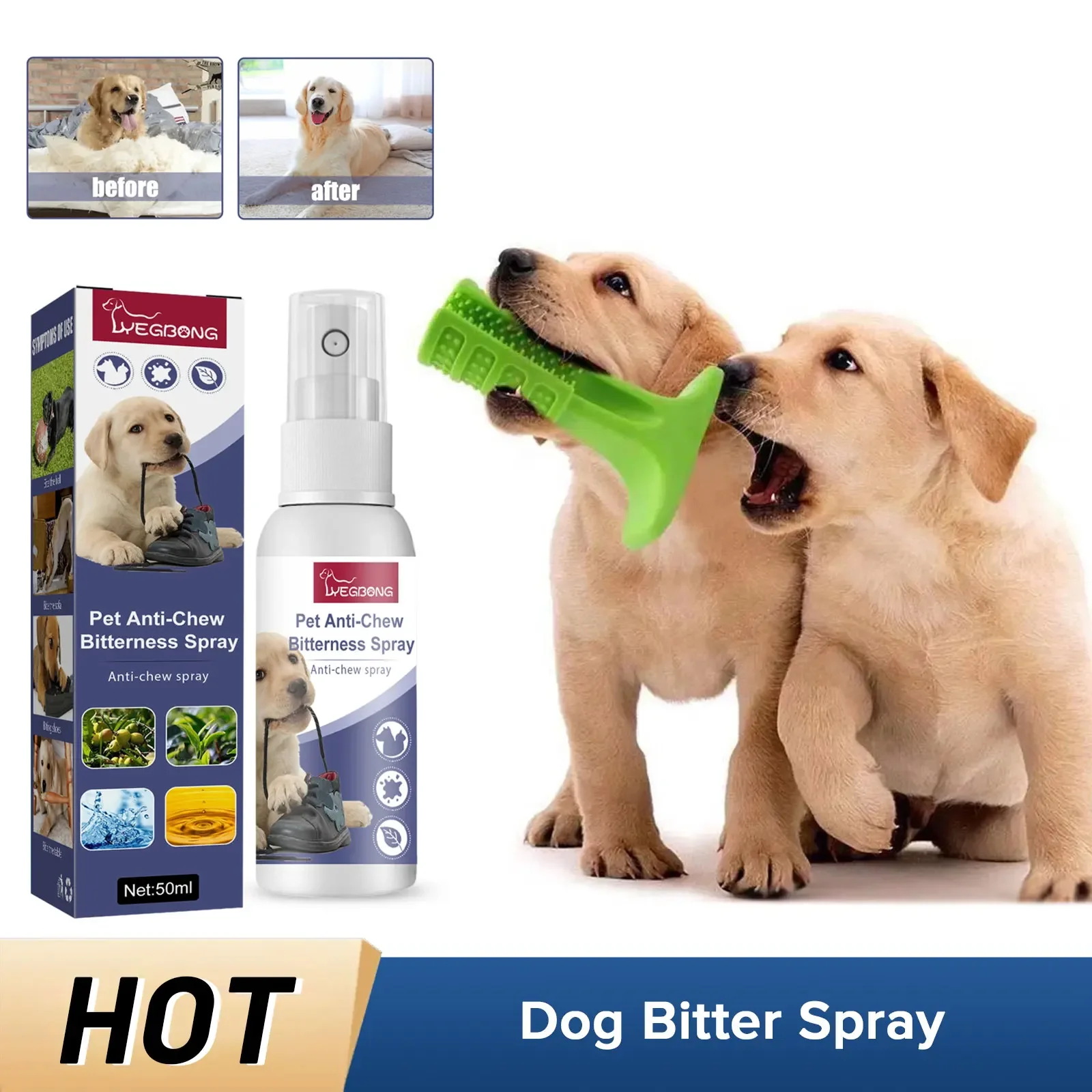 Dog Bitter Spray Furniture Scratching Prevention Discourage