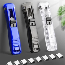 

MINI Push Clamp Binding File Paper Clip Tool Micro Clip Holder Elliot Folder papelaria Test Paper Folder No Tail Ticket Holder