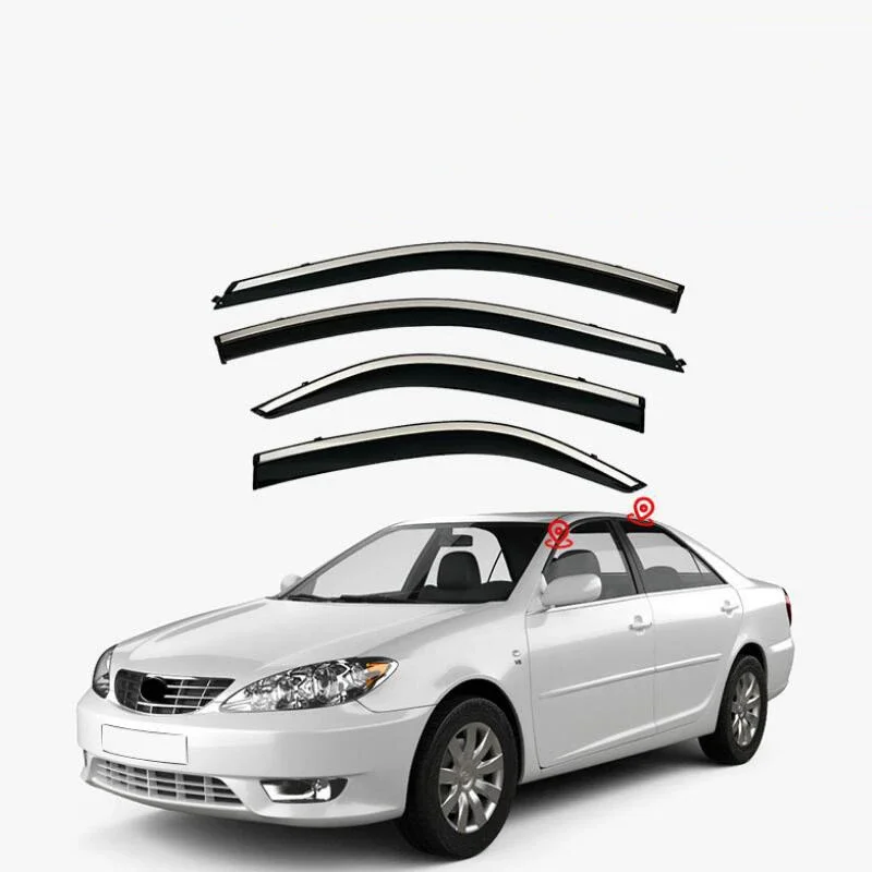 

Side Window Deflector Weather Shield Window Visor Rain Eyebrow Shelter For Camry 2001 2002 2003 2004 2005 2006 2007 2008 -2023