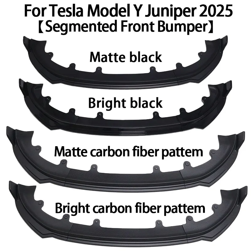 For New Tesla Model Y Juniper Launch 2025+ Front Bumper Front Lip Front Shovel k