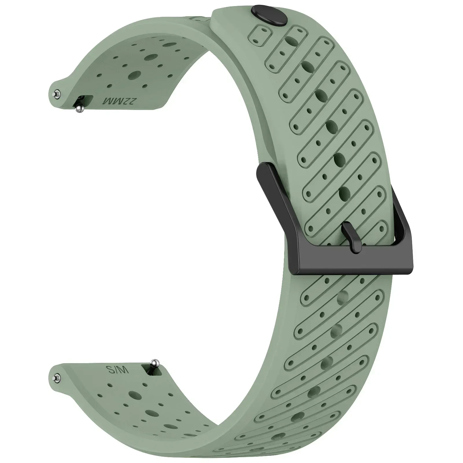Versatile 22mm Silicone Replacement Watch Band - Premium Strap Accessory