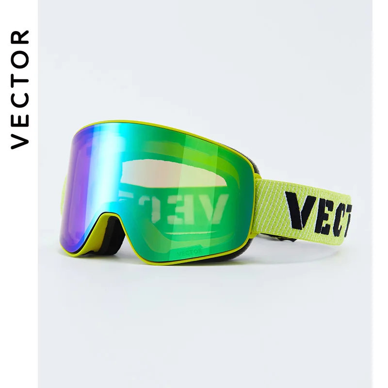 VECTOR Ski Goggles Snowboard Anti-fog and Anti-ultraviolet Poc Men Women Skiing Eyewear UV400 Snow Protection Glasses Double 4