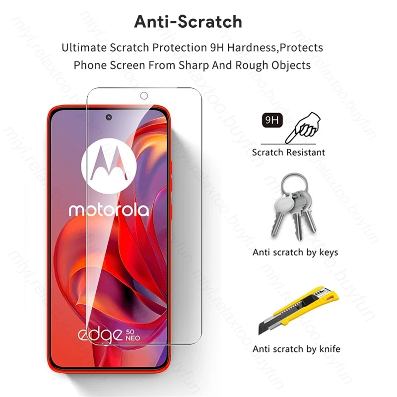 All-in-One Camera Protection Glass + Screen Protector for Motorola Edge 50 Neo 5G