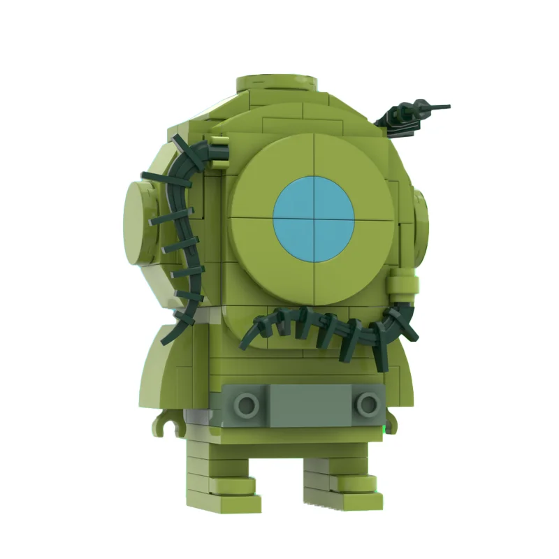 MOC Adventure Anime Figures Brickheadz Building Blocks Set — 3