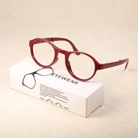 Lunettes de lecture pliables à mise au point automatique 2 pièces – format de poche portable, blocage de la lumière bleue, montures rondes élégantes, design unisexe 2