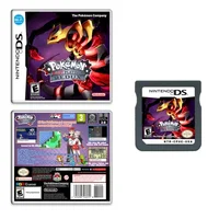 New Arrival Nds Game Cartridge Video Game Card Pokemon Series Pokemon Bloody Platinum Redux With Box English Version Toys Gift 1