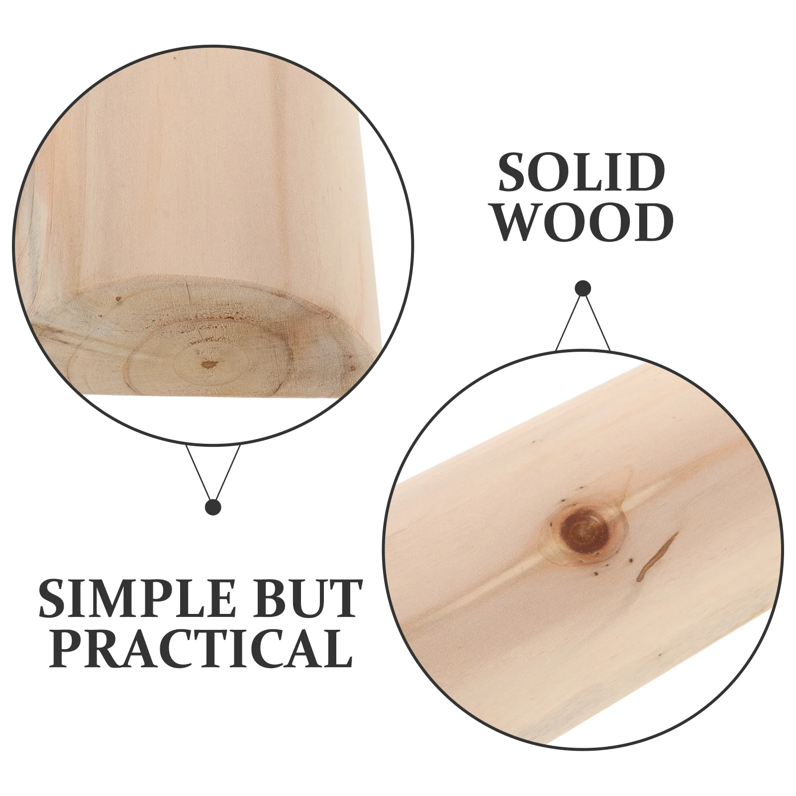 Sauna Pillow Neck Convenient Lumbar Room Health Care Head Wooden Smooth Cervical 4