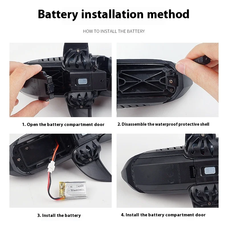 New 2.4g Remote Control Electric Shark Rechargeable Waterproof Summer Water Electric Toy For Adults And Children Love The Gift