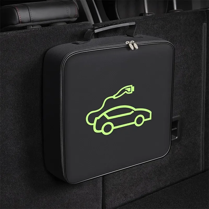 Sac De Rangement Pour Câble De Recharge Voiture électrique - Grand Capacité, étanche Et Ignifuge - Pour Camping-car, Garage, Voyage
