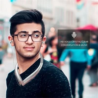 HBS-1100 Stereo Bluetooth Headphone Binaural Hand-free Neckband Earphones Fashion Mini Wireless Headset Binaural Universal - Image 5