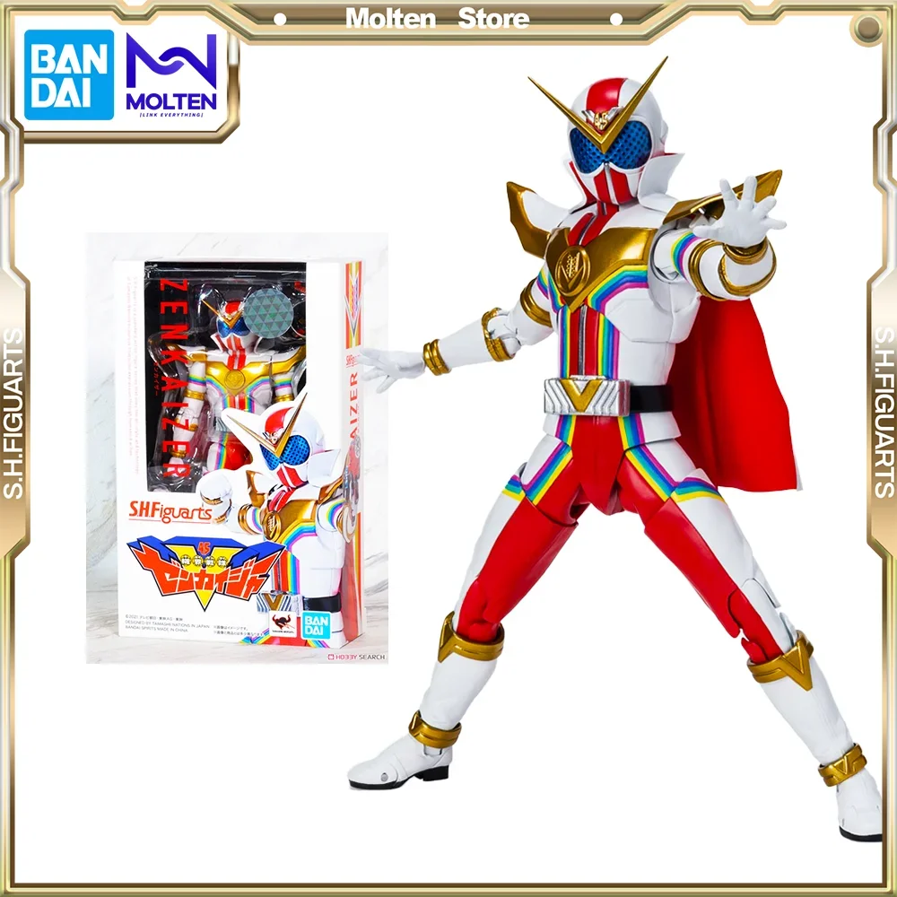 BANDAI Оригинал S.H. Фигуртс кикай зенкайгер экшн-проектор завершенный ABS ПВХ Super Sentai