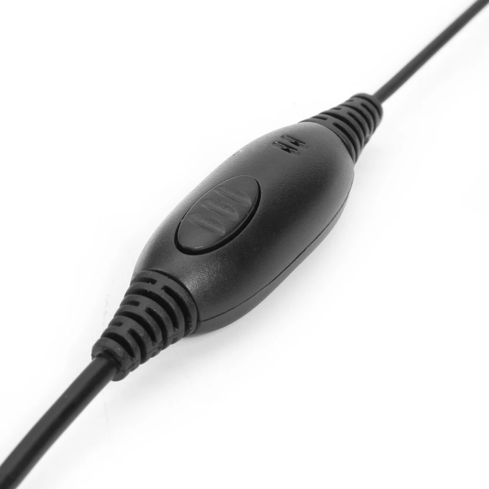 1Pin G Shape 2.5mm Earphone Headset Earpiece Earhook with PPT Mic for Motorola