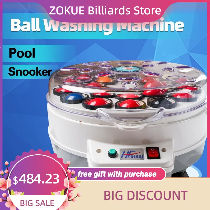 Automatic Billiard Balls Washing Electronic Machine 16pcs/22pcs Ball Clean Pool or Snooker Options Ball Clean Durable Accessory дозатор жидкого мыла xiaomi pop clean automatic soap dispenser 280 ml