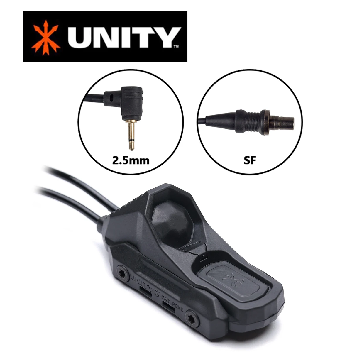 Tactical Flashlight Mount for Hunting with Pressure Switch