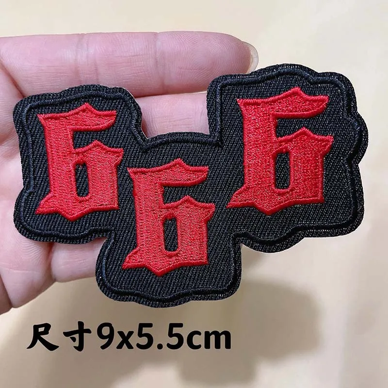 1 Stück, Punk-Metal-Rock-Band-Musik-Emblem-Aufnäher, Stoff-Buchstaben-Stickerei-Applikation, Aufbügelbare Aufkleber für Kleidung – Detail 9