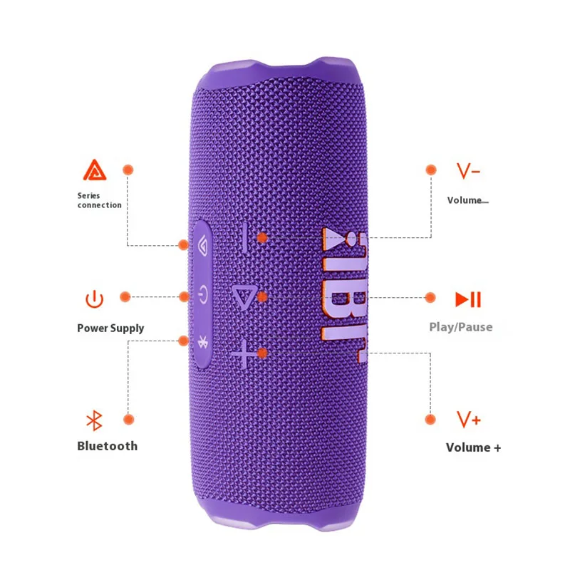 JBL Flip 7 Bass Kaleidoscope لاسلكي خارجي مقاوم لل...