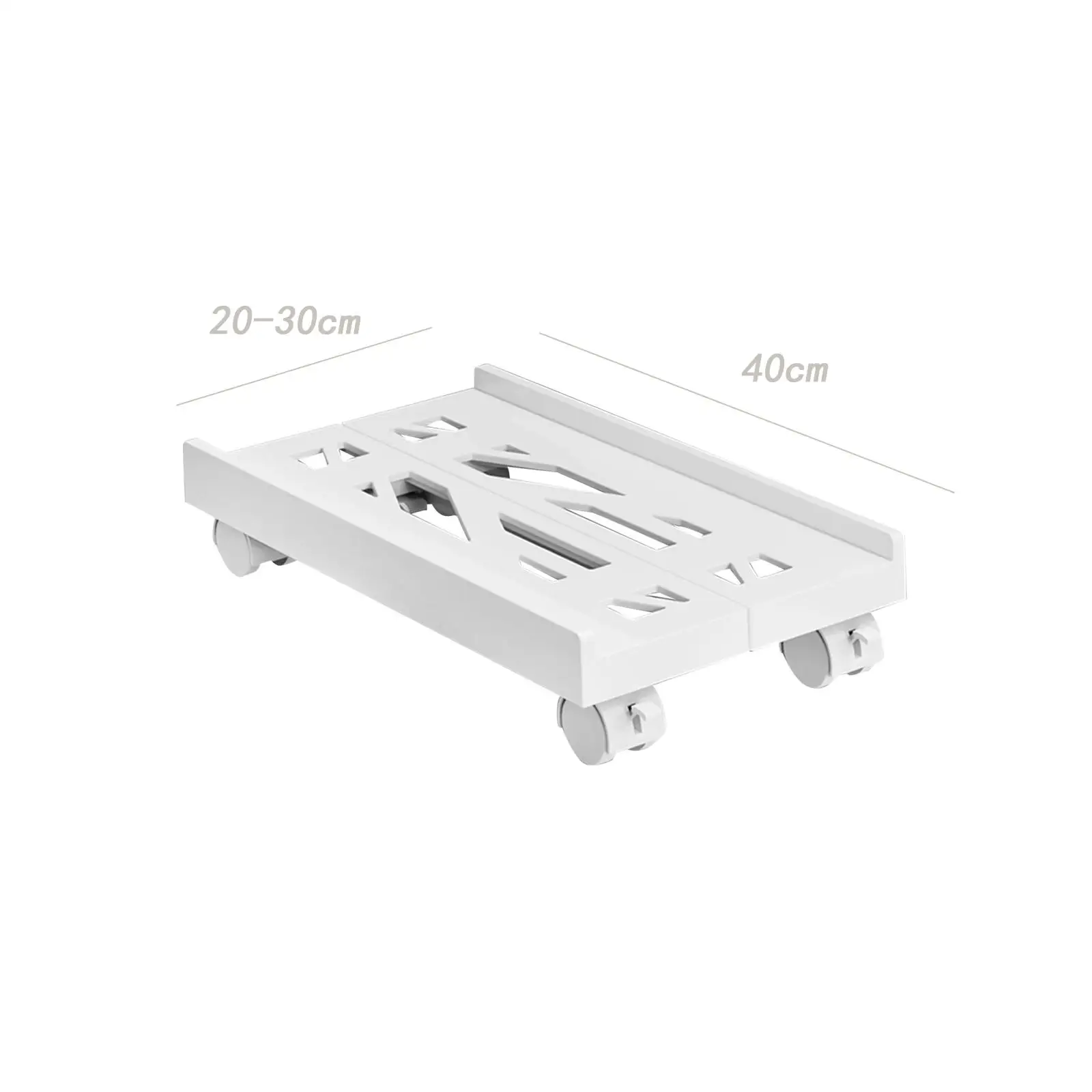 Mobile CPU Stand PC Tower Stand Portable Removable Bracket Gaming Desk Accessories Ventilated Computer Tower Stand Adjustable