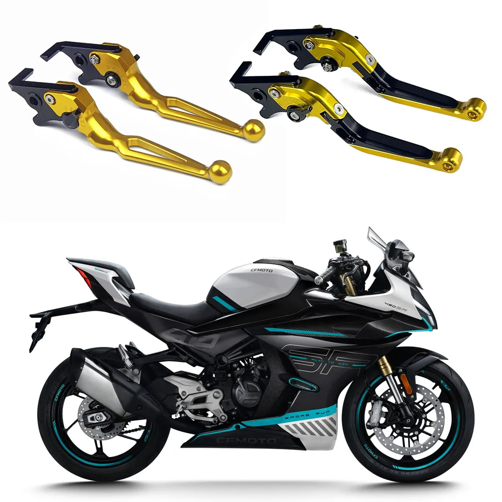 

For CFMOTO 450SR (JN-18/JN-19) Folding Brake Clutch Levers Motorcycle Accessories Adjustable Extendable