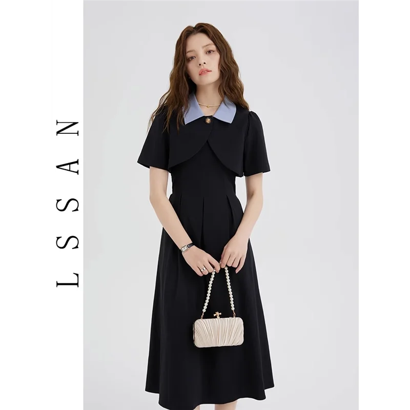 

Big Yards Fat Girl Summer 2023 New Recreational Temperament Joker Skirt With shoulder-straps Waistsuits Dress
