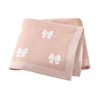 Sweet Butterfly Print Infant Boys & Girls Security Blankets 0-24 Months Newborn Receiving Blankets Cotton Baby Swaddle Wraps 1