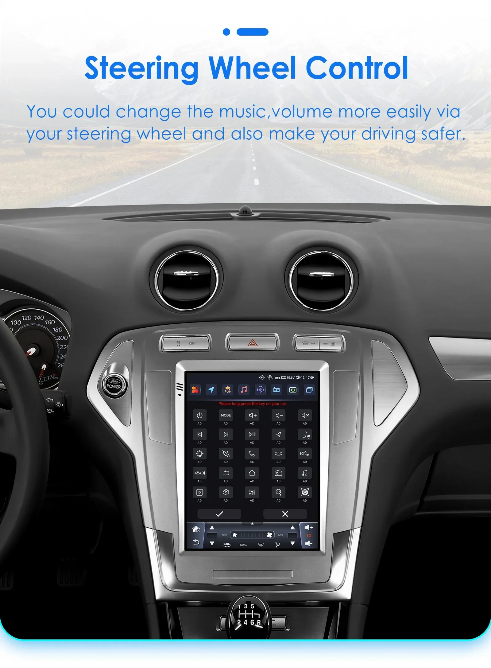 Hizpo 2Din Android 14 Auto-Multimedia-Player Für Ford Mondeo 4 2006-2010 GPS Carplay 4G AI Intelligente Bildschirm Autoradio 360 Kamera – Detail 37