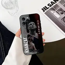 Eagle K - Khamzat Chimaev Black Soft Silicone Phone Case - iPhone 14 Pro (Z1)