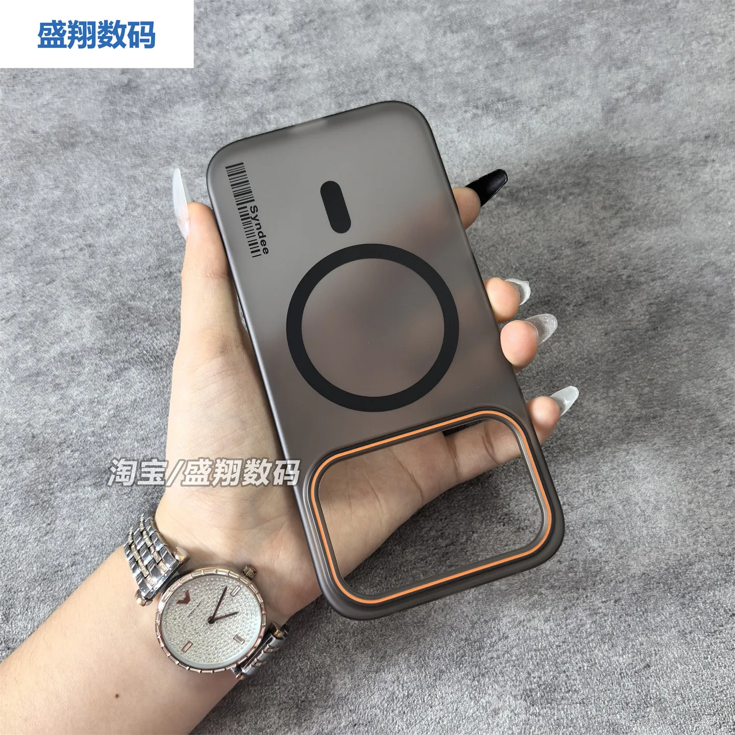 Luxury Matte Magnetic Hard Case with Magsafe Wireless Charging Support