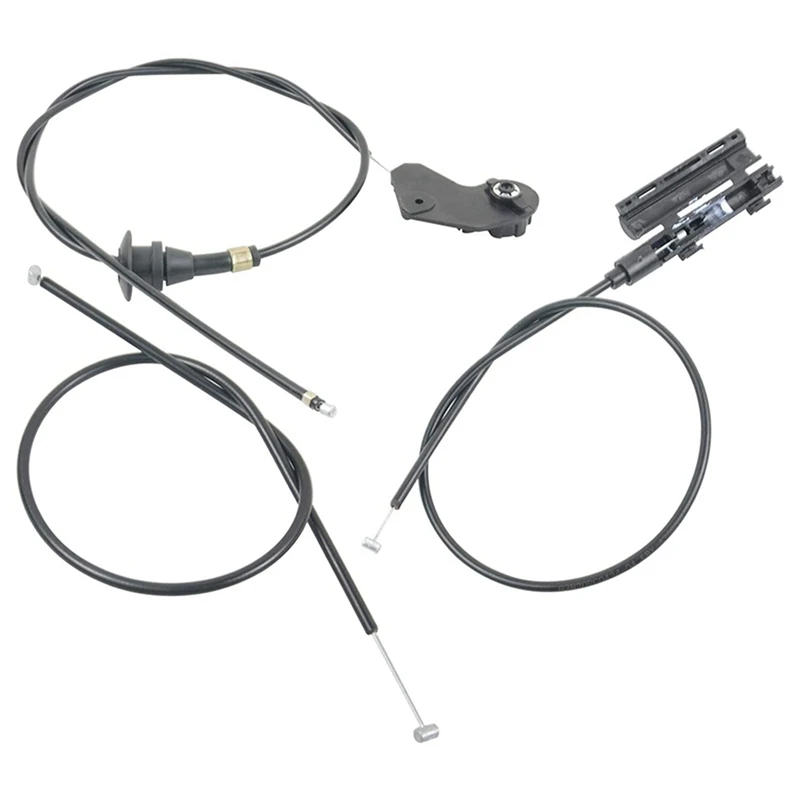 엔진 보우덴 케이블 후드 릴리스 와이어, BMW E39 525I 530I 51238176595 51238190754 51238176596, 6 개