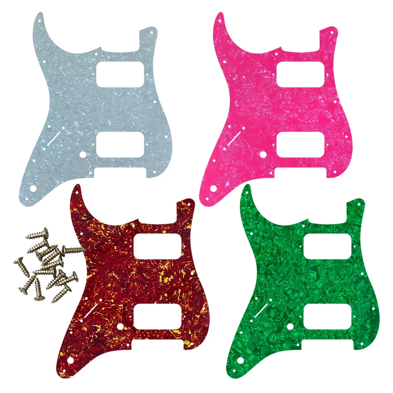 Pleroo Custom Guitar Parts For Left Hand FD US 11 Mounting Screw Hole Standard St HH Guitar