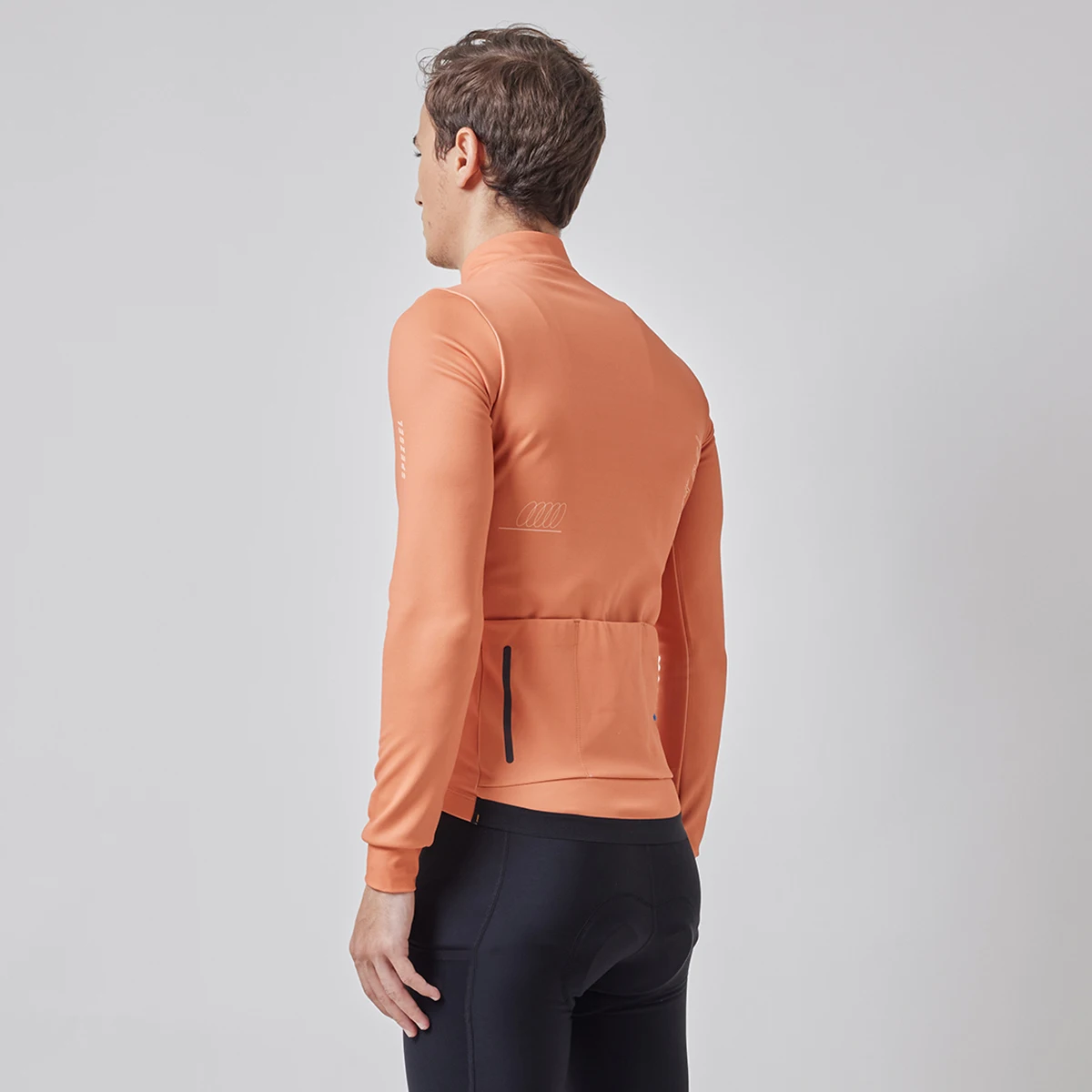Cycling Jersey Shirt Clothing with Zipper Pocket Men
