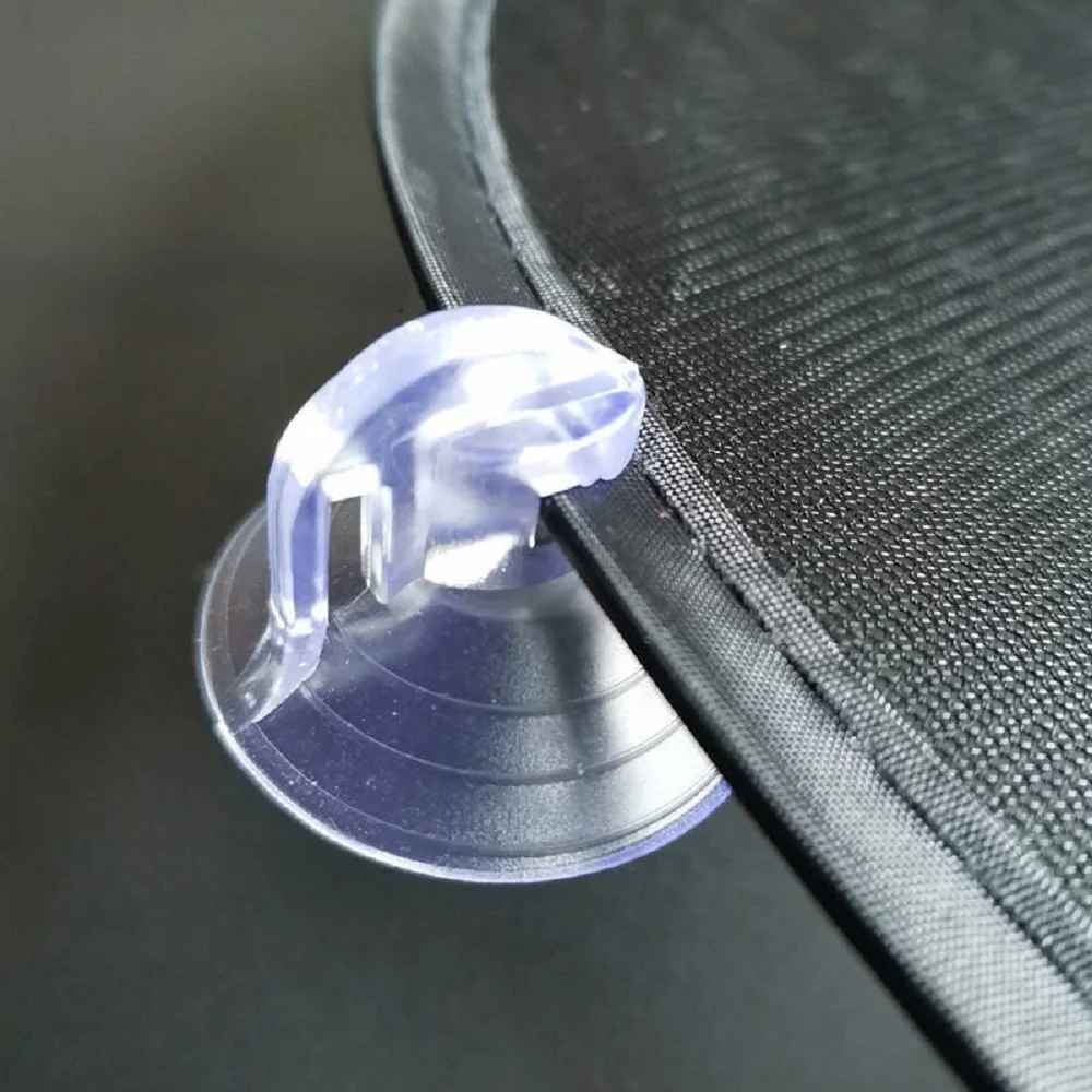 38mm Auto Glas Windschutzscheibe Sonnenschirm Saugnäpfe Auto Schatten Sucker Clip Auto Sonnenblende Saug Pad für Auto Shades Fenster 10PCS – Detail 2