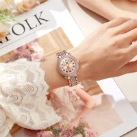OLEVS Original diamant montre pour femmes mode élégant en acier inoxydable étanche Quartz montre-bracelet de luxe dames robe montres 6