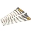 Pen Wire Brush 100mm With 3.0 Round Long Shank,Steel Cleaning End Brushes Rotary Tool Pen Wire Brush Rust Paint Removal ワイヤーブラシ 4