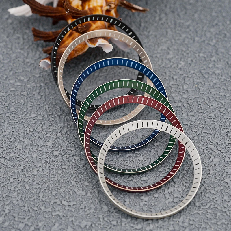 Nh35 Case 31.4Mm Copper Chapter Ring Fit Seiko 6105 6309 Abalone Turtle Per Japan Nh35 Movement Watch Case Repair Tool Part