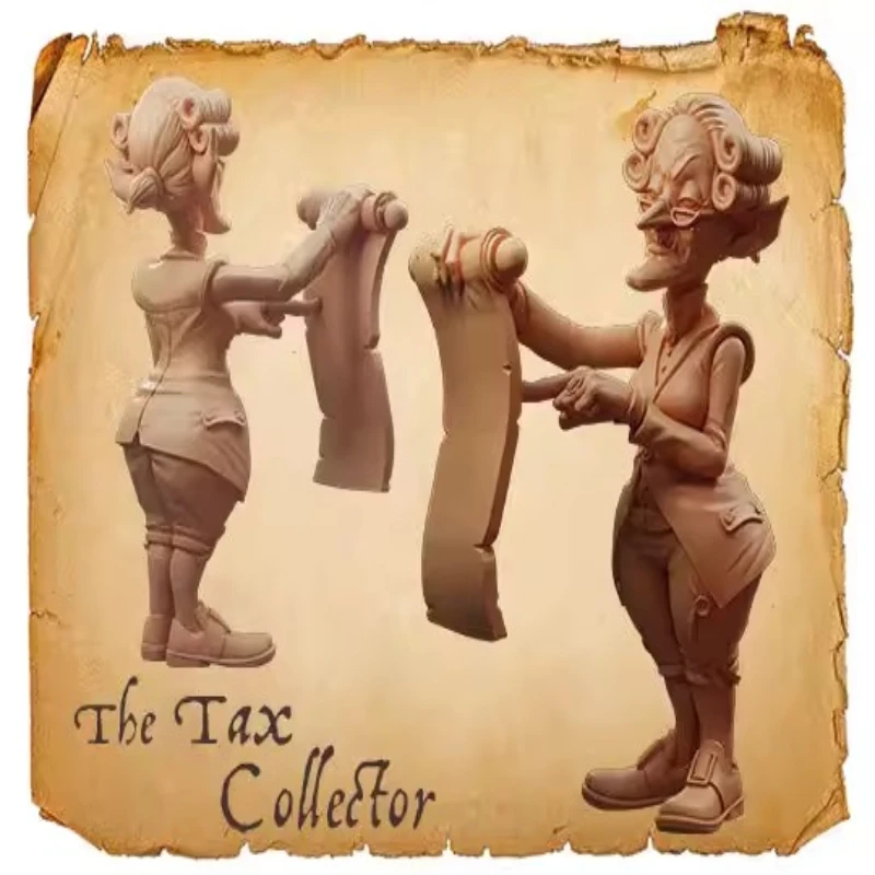 다이캐스팅 레진 모델 조립 키트, GK, 문스톤 시리즈 3인용, 도색되지 않음(베이스 포함)