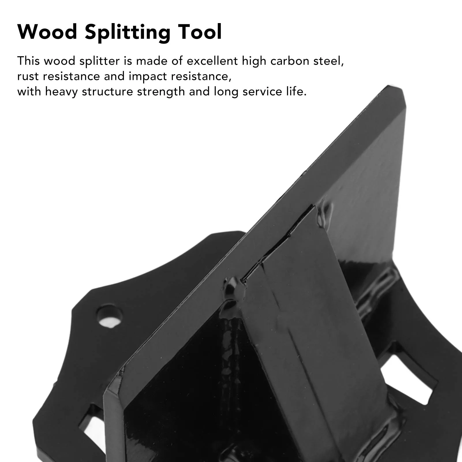 Firewood Splitter Portable Kindling Splitter Log Wood Splitting Opening Tool for Home Outdoor Camping Wood Splitting Tool