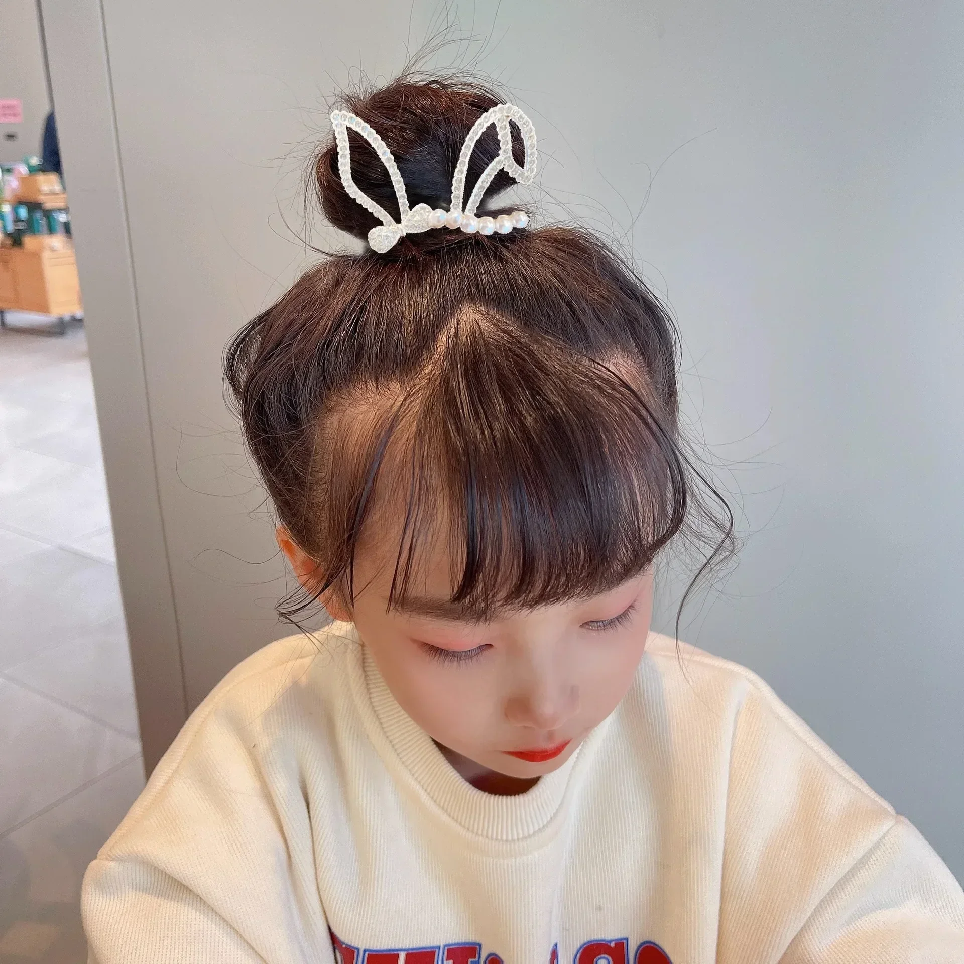 Shiny Angel Wing Hair Clips 2