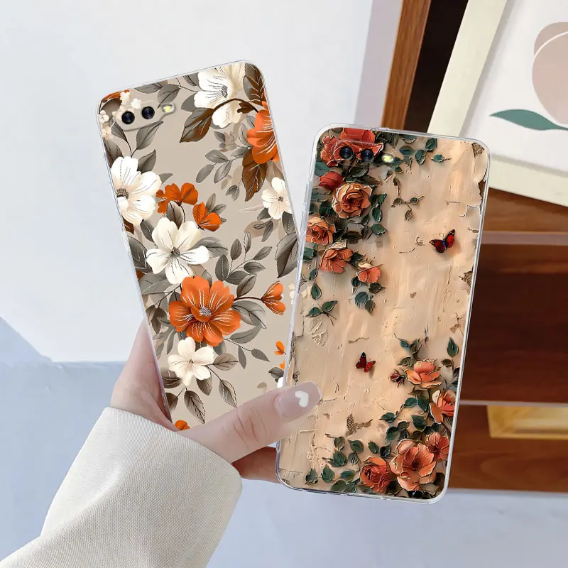 Luxury Butterfly Clear Soft Silicone Protective Phone Case