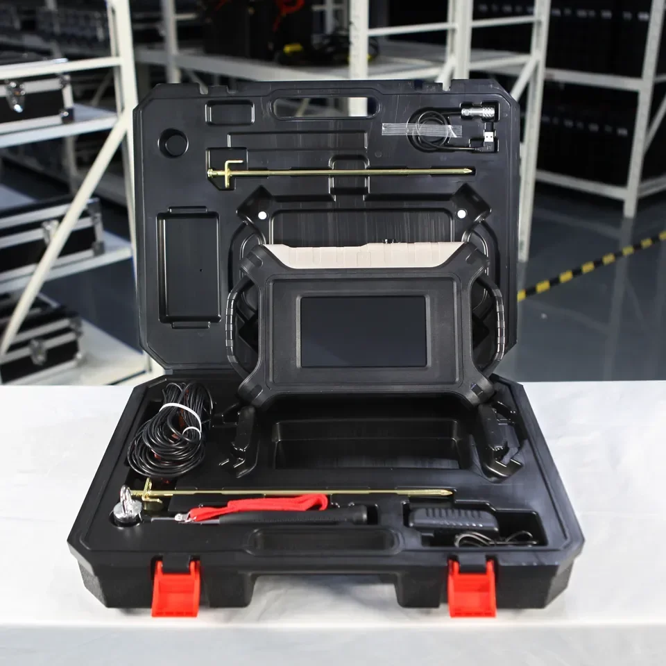 AIDU Upgrading New Version ADMT-200AX 200M 3D Touch Screen Type Geophysical Inst