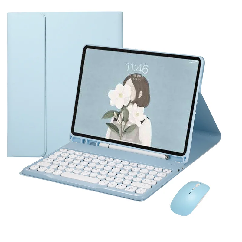 Magnetic Keyboard Tablet Case with Detachable Cover
