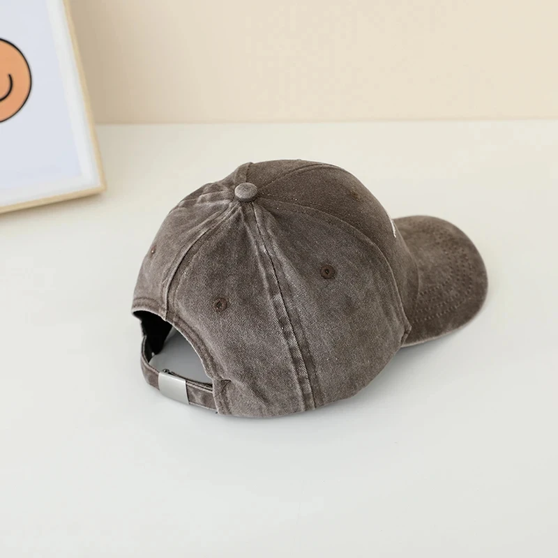 Boy Girls Baseball 2024 Sports Hats School Summer Embroidered Dinosaur Children Outdoor Kids Caps for 4-8 Years Adjustable 6