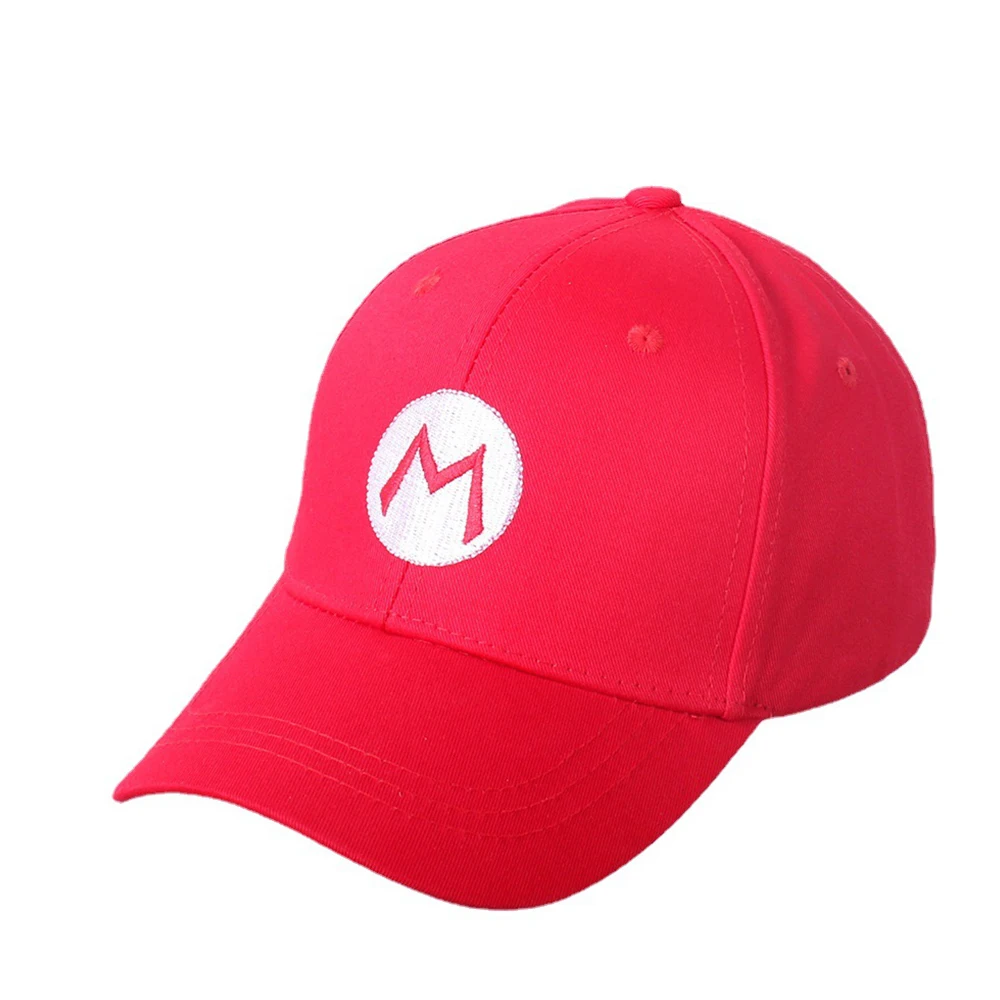 Anime Super Luigi Bros Sun Hat Game Cartoon Cosplay Adjustable Baseball Cap Accessories Party Props